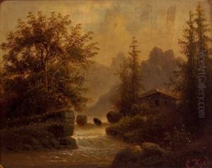 Motiv Aus Dem Pinzgau by Karl Rieder