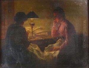 The Sewing Lesson (le Lecon De Tricot)