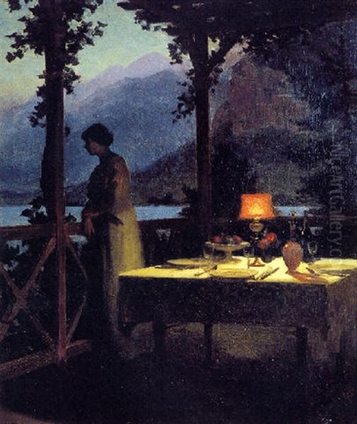 La Table Dressee Au Bord Du Lac - view 1