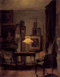 Salon Des Kunstlers Bei Lampenlicht