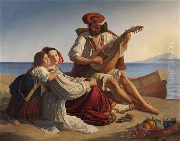 Mandolinenspieler - view 1