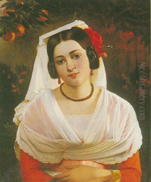 Portrait Of An Italian Beauty - view 1