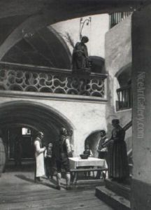 Tischgebet by Wilhelm Ludwig Friedrich Riefstahl
