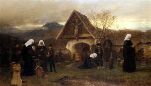 Am Allerseelentage Auf Dem Friedhofe Zu Egg Im Bregenzer Walde
