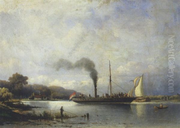 La Promenade En Bateau A Vapeur - view 1