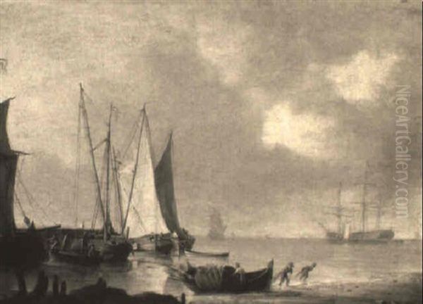 Ships In An Estuary - view 1