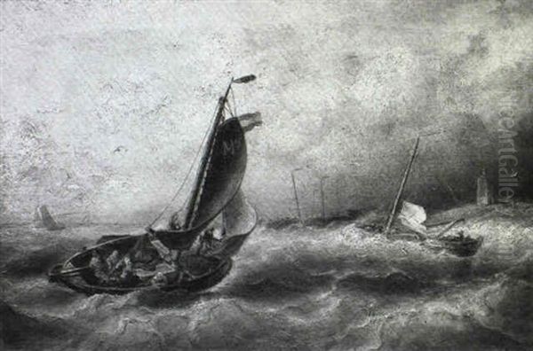 Shipping Off The Coast - view 1