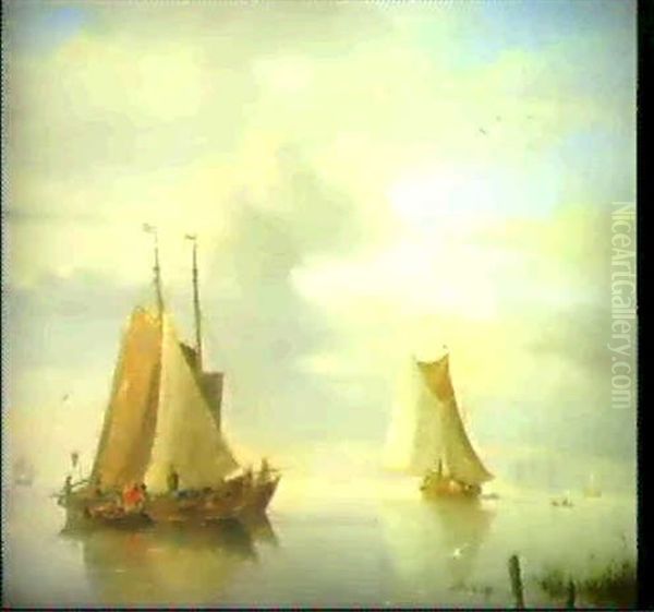 Segelboote Auf Ruhiger See - view 1