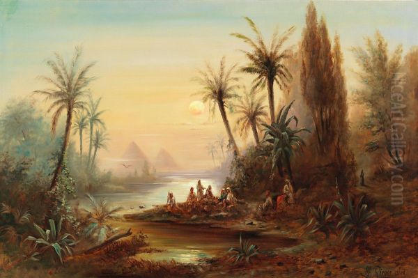 Evening On The Nile - view 1