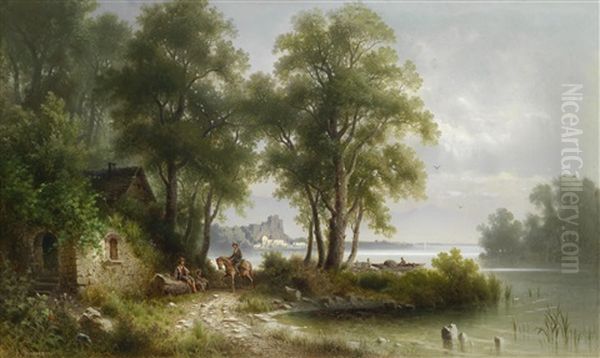 Begegnung Am Fluss (donau?) - view 1