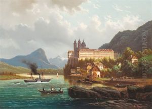 Blick Auf Melk