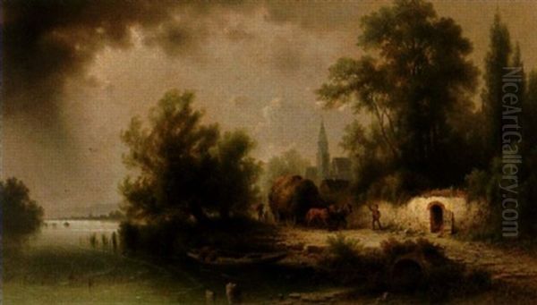 Landschaft Am Como See - view 1