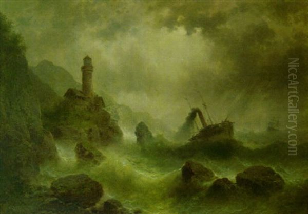 Seesturm In Norwegen - view 1