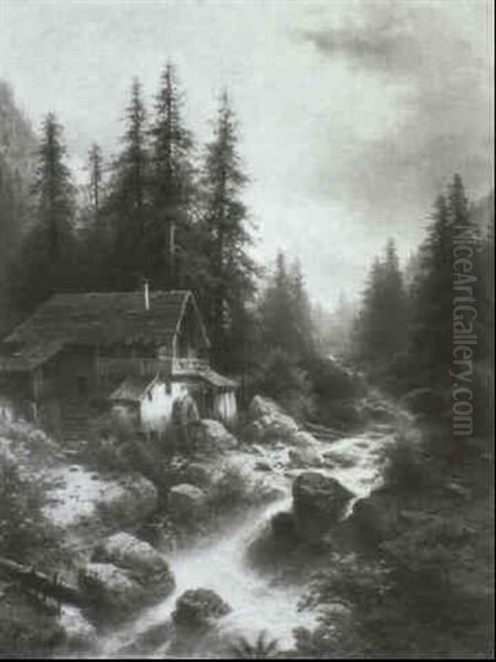 Verlassene Waldmuhle - view 1