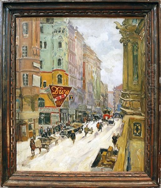 Impressionistische Strasenszene - view 1