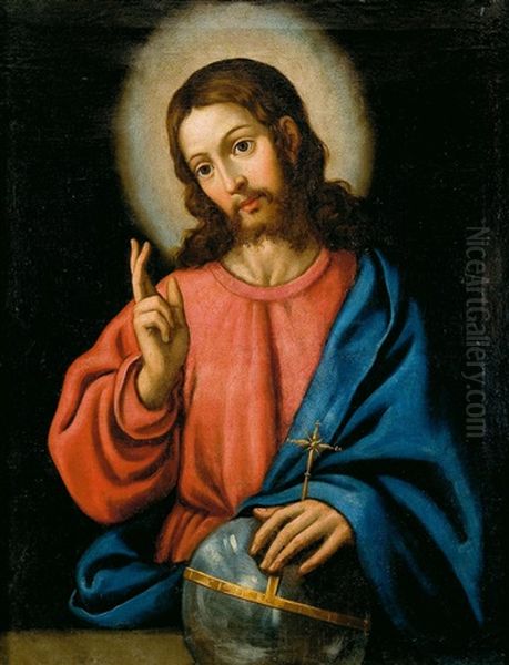 Cristo Bendiciendo El Mundo - view 1