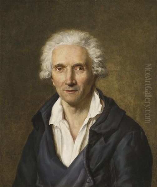 Portrait Of Jean-henri Riesener (1734 - 1806), The Artist's Father - view 1