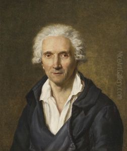 Portrait Of Jean-henri Riesener (1734 - 1806), The Artist's Father by Henri Francois Riesener