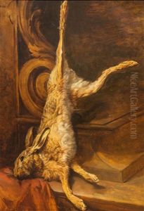 Nature Morte Au Lapin by Leon Louis Antoine Riesener