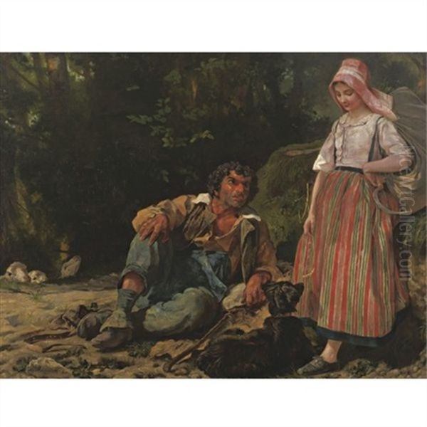 The Shepherd And The Shepherdess - view 1