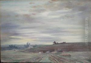 Paysage Champetre by Henri Boreau