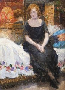 Portrait D'une Fille by Willy Van Riet