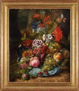 Stillleben Mit Fruchten, Blumen Und Insekten