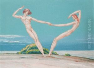 Couple Dansant by Louis (Pierre) Rigal