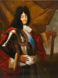 Portrait En Pied De Louis Xiv by Hyacinthe Rigaud