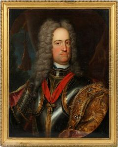 Portrait Of Prince Eugene Of Savoye by Hyacinthe Rigaud