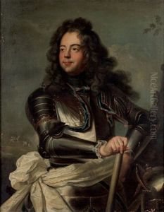 Portrait De Henri-louis De La Tour D'auvergne by Hyacinthe Rigaud