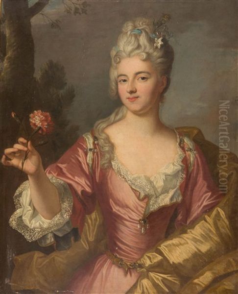 Portrait De Marie-madeleine De La Vieuville (1693-1755) - view 1