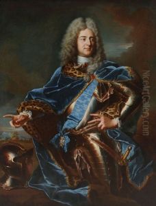 Portrait Von Carl Heinrich Von Hoym by Hyacinthe Rigaud