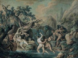 La Baignade Interrompue by Antoine Borel