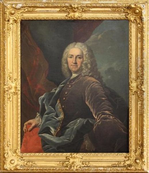 Portrait D"homme A L"habit Bleu - view 1