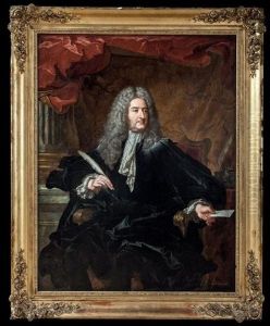 Portrait De Michel-robert Le Pelletier Des Forts (1675-1740)(collab W/studio)