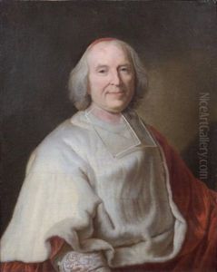 Portrait Du Cardinal De Fleury (collab. W/workshop) by Hyacinthe Rigaud