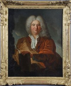 Portrait De Messire Antoine Arnauld, Comte De Saint Amour by Hyacinthe Rigaud
