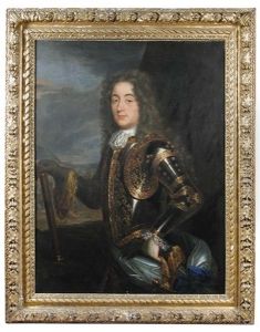 Portrait Of A Marechal Of France In Armour