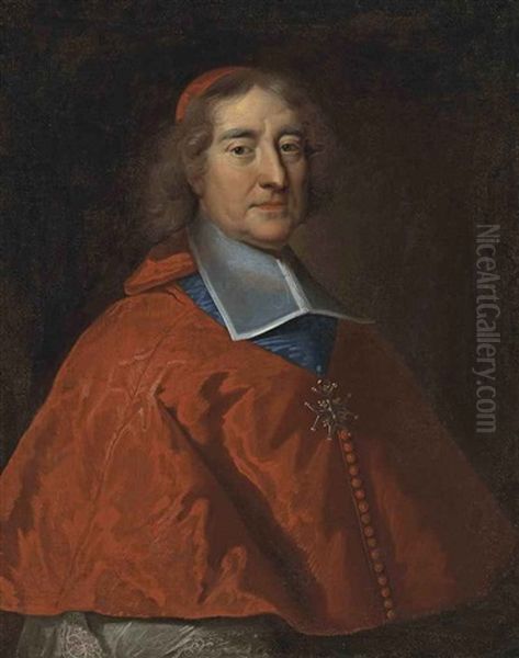 Portrait Of Cardinal Melchior De Polignac With The Order Of The Saint-esprit - view 1