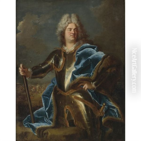 Portrait Of A Man, Traditionally Called Claude Louis Hector, Duc De Villars - view 1