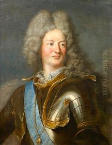 A Portrait Of Louis-alexandre De Bourbon, Comte De Toulouse by Hyacinthe Rigaud