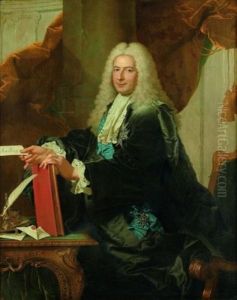 Portrait De Philibert Orry, Controleur General Des Finances Et Directeur General Des Batiments Du Roi