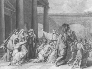 Abduction Of Helen by Antoine Borel