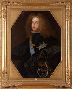Portrait De Philippe V D"espagne by Hyacinthe Rigaud