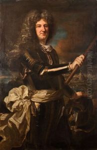 Ritratto Di Antonio I Grimaldi (1661-1731) by Hyacinthe Rigaud