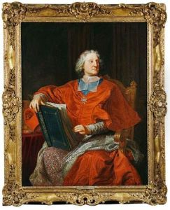 Le Cardinal De Polignac by Hyacinthe Rigaud