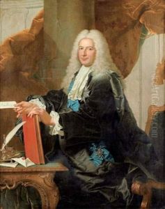 Portrait De Philibert Orry,1689-1747, Controleur General Des Finances Et Directeur General Des Batiments Du Roi