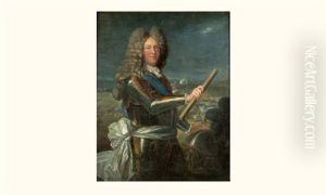 Portrait De Jacques Leonard Rouxel, Comte De Medavy Et Comte De Grancey, Gouverneur De La Provence Portrait De Jacques Leonard Rouxel, Comte De Medavy Et Comte De Grancey, Gouverneur De La Provence