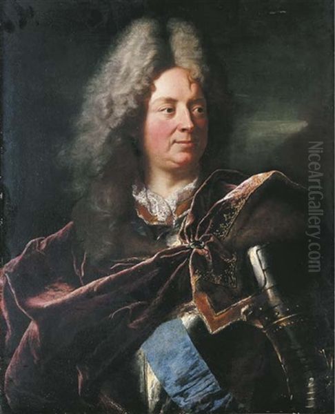 Portrait Of Louis Antoine De Pardaillan De Gondrin, Duc D'antin, Half-length, In Armour - view 1